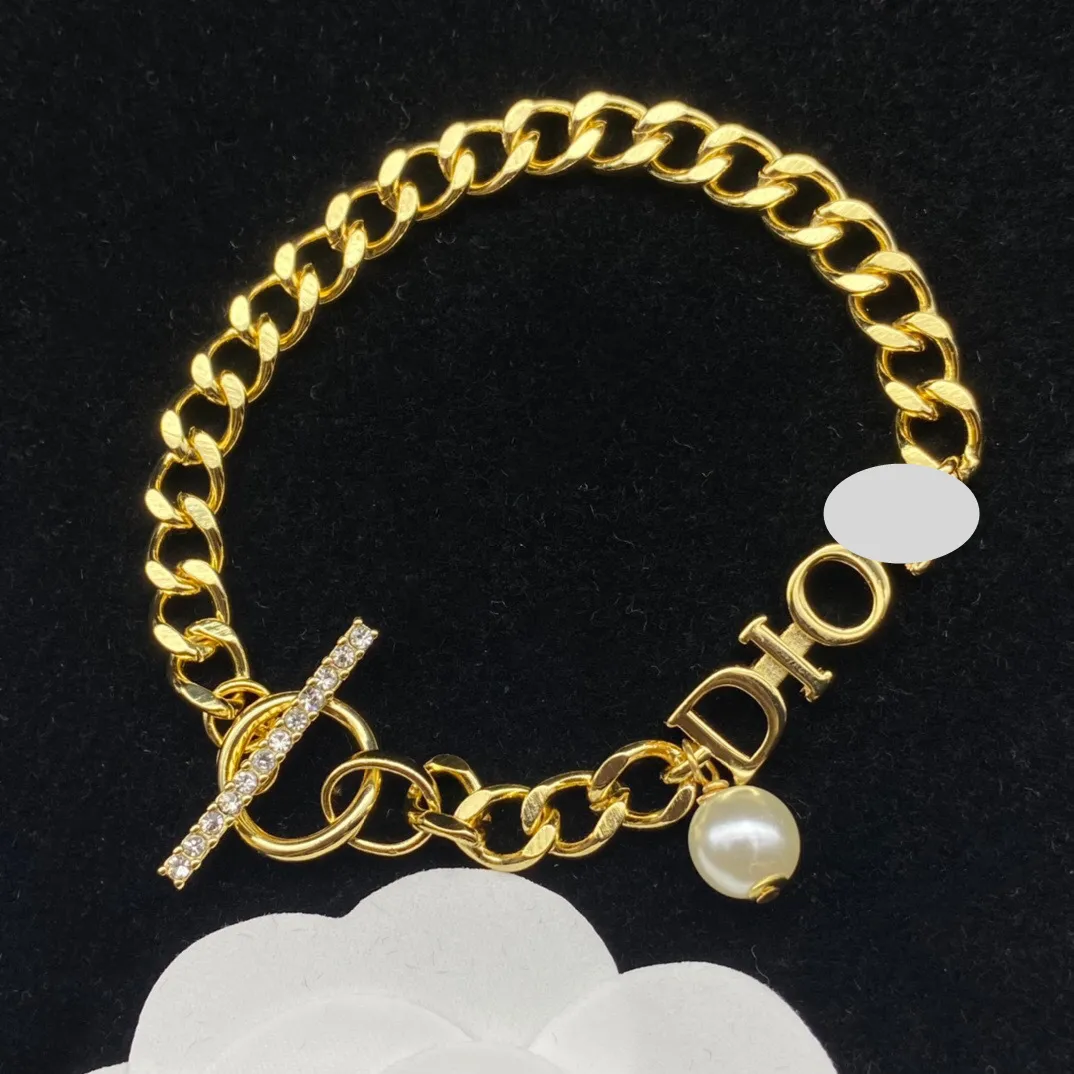 7Replica | Replica Designer Dior Simple Letter Bold Necklaces And Bracelets