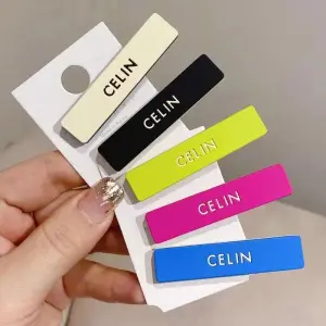 Replica Designer Celine Fashion Solid Color Barrettes
