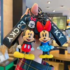 Wholesale Replica Designer Mickey Couple Creative Cartoon Minnie Doll Key Chain