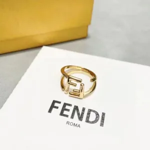 Replica Designer Fendi Simple Open Ring