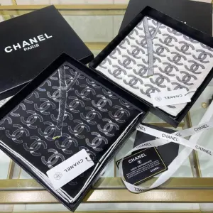 Replica Designer Chanel Women Fashion Camellia Square Scarf
