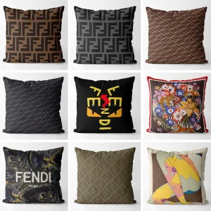 Replica Designer Fendi Light Luxury Living Room Sofa Bedroom Pillow Cover