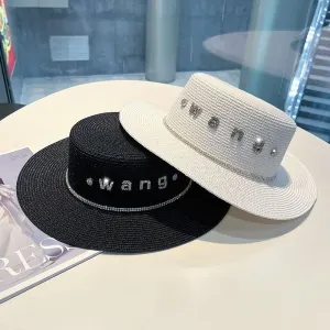 Wholesale Replica Designer Alexander Wang Women Summer Casual Straw Hat